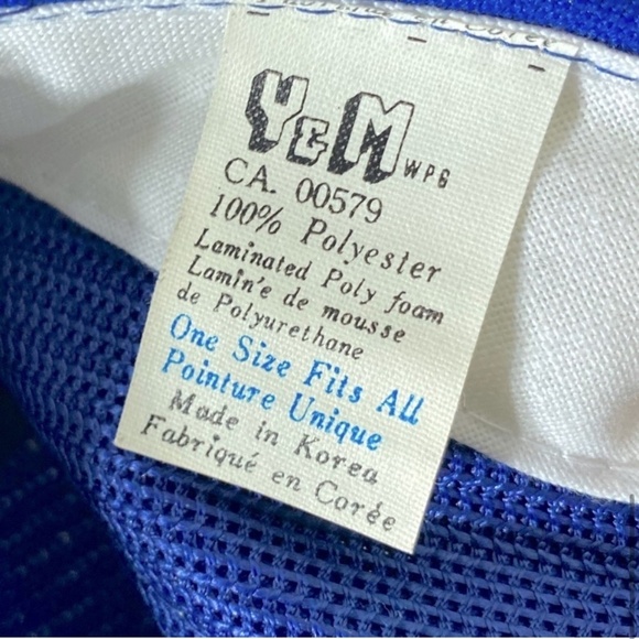 Vintage Blue Security Rock Bits & Drilling Tools Snap Back Hat - Picture 9 of 10